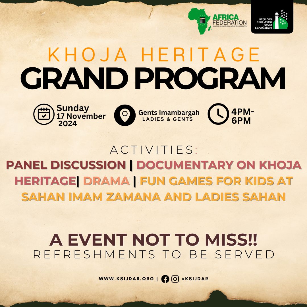 Khoja Heritage Program