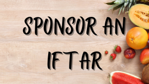 Sponsor an Iftar