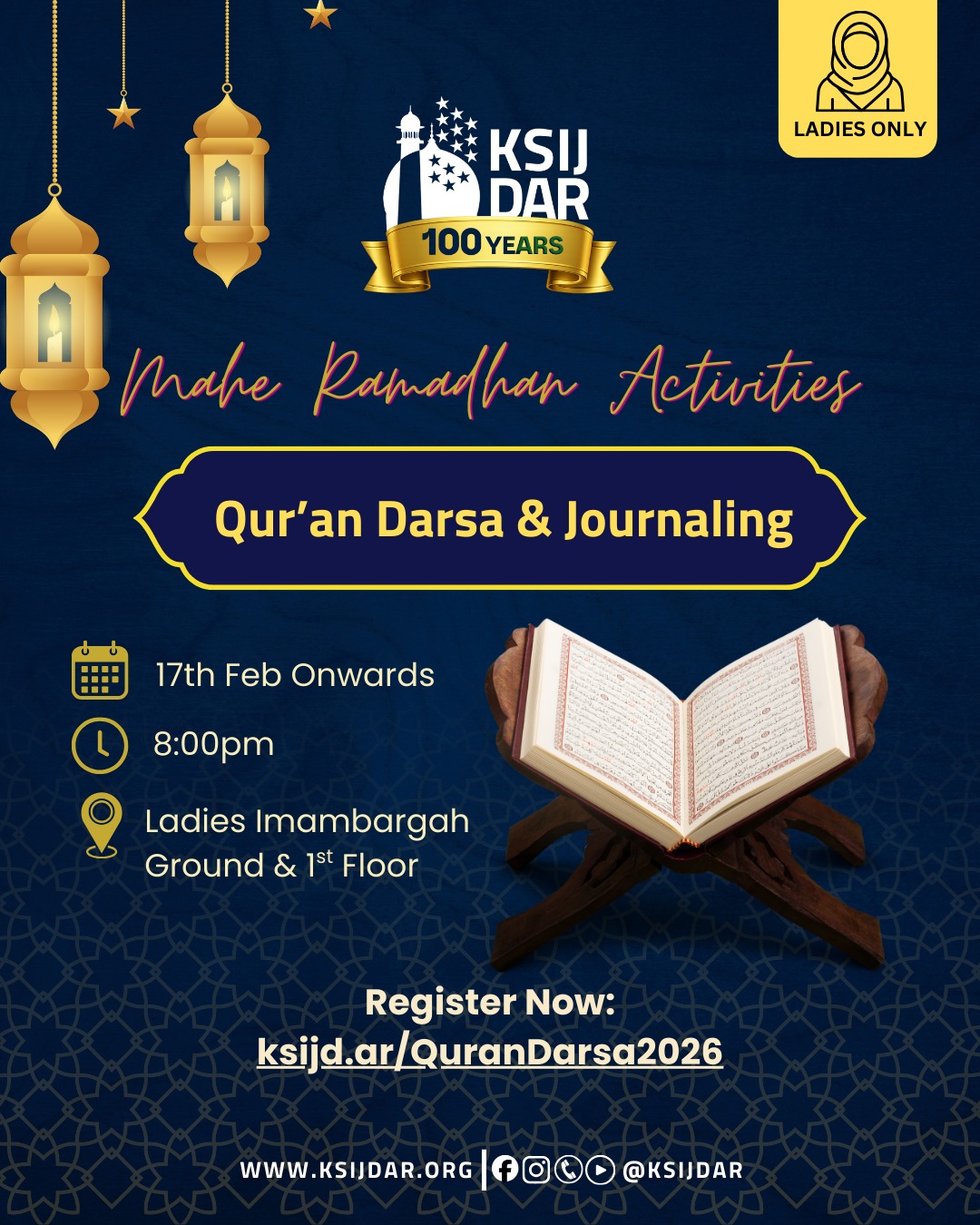 Quran Darsa & Journaling