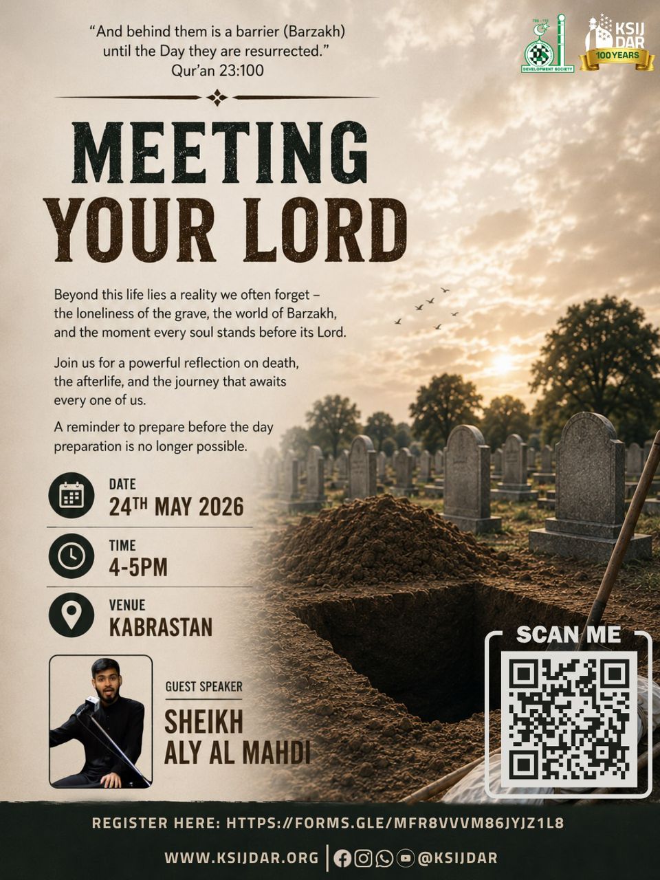Meeting your Lord